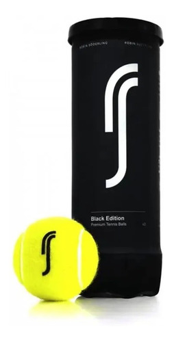 Bola De Tênis Robin Söderling Black Edition Tubo 03 Bolas