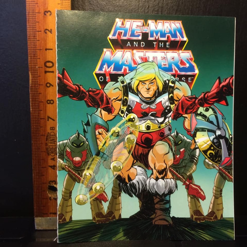  He-man Flying Fist Cómic Origins, 2020 Mattel, 6 Páginas