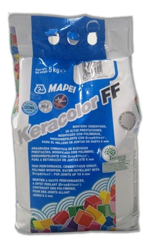 Pastina Keracolor Ff 5kg Gris Medio Piletas Mapei