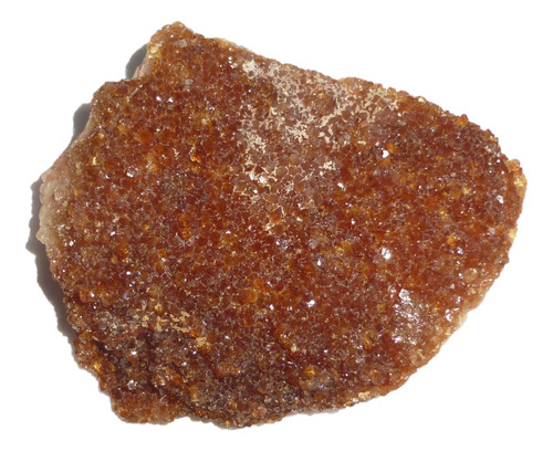 Mineral De Colección Cuarzo Citrino Drusa De Brasil
