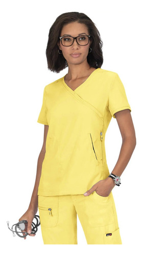 Polera Clínica Mujer Amarillo 316-139 Koi Lite