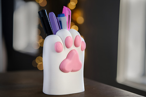 Portalápices Patita De Gato