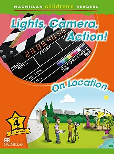 Lights, Camera, Action! / On Location - Macmillan Children Readers 4, De Powell, Kerry. Editorial Macmillan, Tapa Blanda En Inglés Internacional, 2013