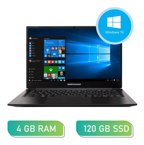 Banghó MAX L4 i1 - Gris oscuro - 4 GB - 120 GB - 1366 px x 768 px - Intel UHD Graphics 600 - Intel - Celeron - N4000 - Windows - 10 - Home