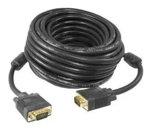 Cable Vga Macho - Macho 10 Metros - Aj Hogar