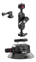 Comprar UUrig Sc-02 Soporte de Brazo Mágico de Montaje de Succión para Cámaras para Cámara de Acción Gopro y Grabación de Vídeo color negro