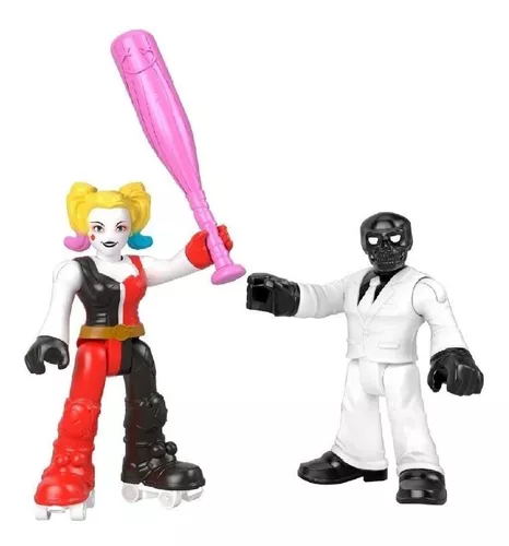 Boneca Nova (Lacrada) Arlequina (Harley Quinn) Dc Spin Master 30