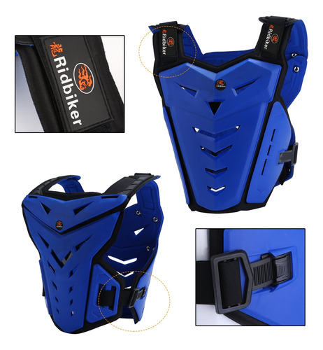 Chaleco Protector De Pecho Ridbiker -amarillo