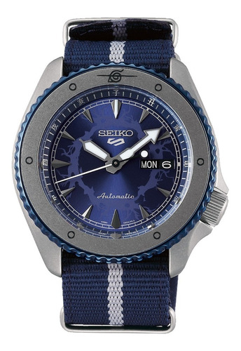Imagen 8 de 9 de Naruto Seiko Reloj Edicion Limitada Sports 5 Sasuke Srpf69