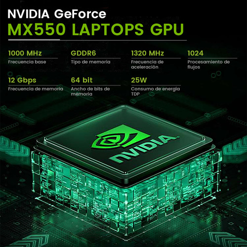 Laptop Intel I9 12900hk Ram 32gb Ssd 1t Mx550 Win 11 16in Color Plateado
