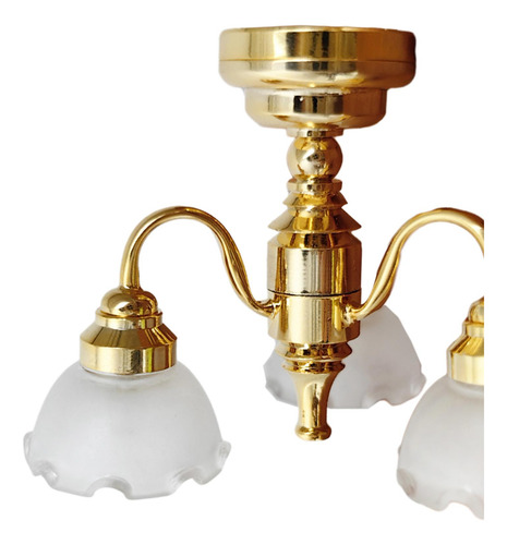Lámpara Colgante Modelo Casa De Muñecas Luz De Techo Led