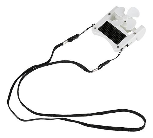 Mini Ventilador Portátil For Sombreros Con Energía Solar, F