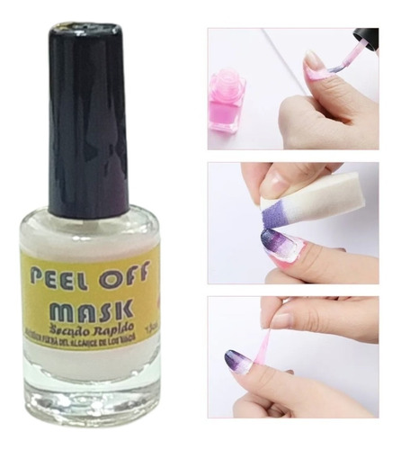 Peel Off Latex Protector De Uñas