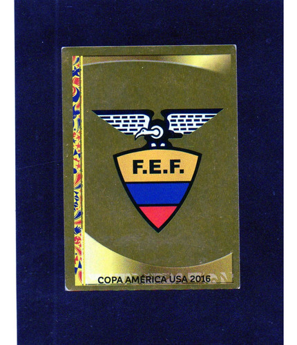 Copa America 2016. Figurita N° 134 Escudo De Ecuador. Mira!!