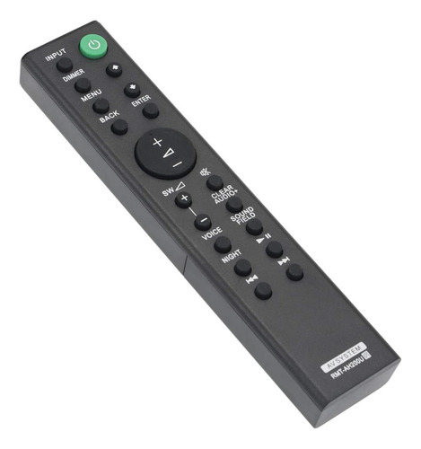 Rmt-ah200u Reemplazar Remoto Para La Barra De Sonido Sony