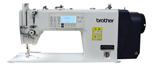 Máquina de coser Brother S-7180A-815P blanca 200V - 240V