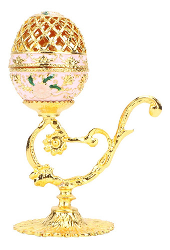Organizador De Joyas Vintage Faberge Estilo Huevo Colecciona