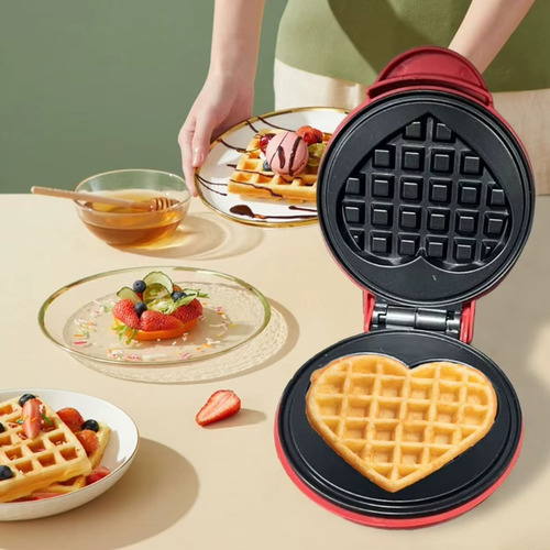 Mini Maquina Waflera Y Donas Máquina Hacer Wafles O Donas