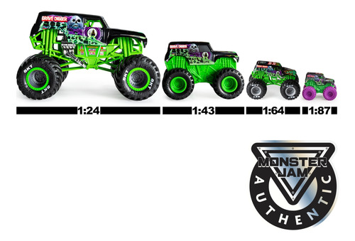 Vehículo Fundido A Presión Monster Jam Higher Education A Es