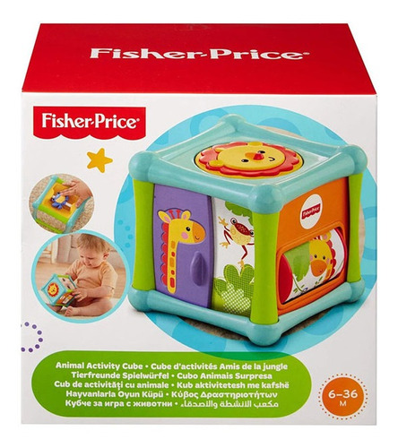 Fisher Price Cubo De Actividades Animales Bfh80
