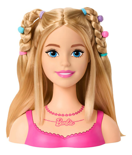 Barbie Styling Cabeza Muñeca Rubia Con Accesorios