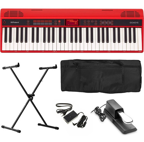 Teclado Roland Go Keys Bluetooth Go-61k Kit Completo Go61 K