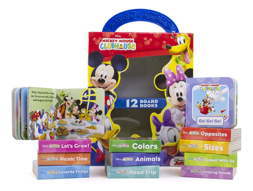 Pack Disney Junior Mickey Mouse Clubhouse [ 12 Board Books]