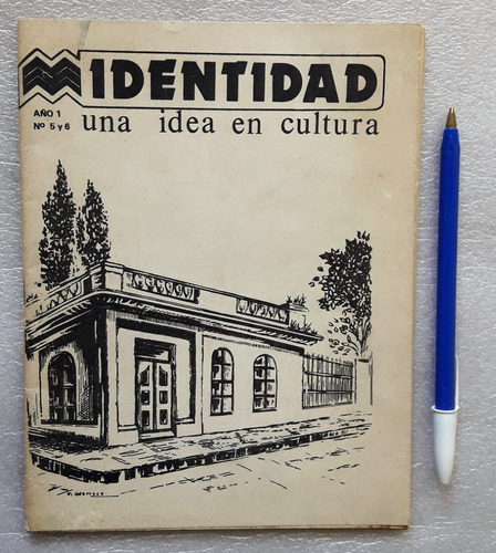 Identidad Una Idea En Cultura Revista Num 5 Año 1983 Morón