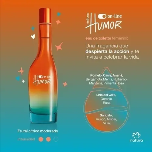 ON LINE HUMOR PERFUME FEMENINO 75 ML