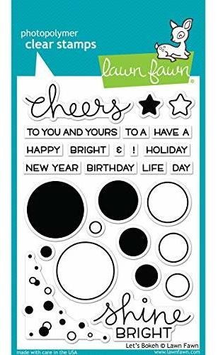 Lawn Fawn Clear Stamps Lf978 Let 's Bokeh