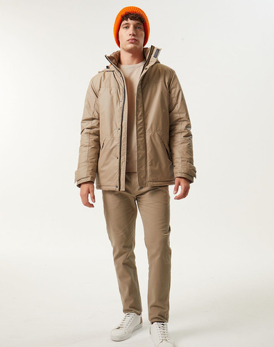 Campera Tecnica Equus Nate Beige Hombre