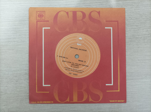 Vinil Compacto Michael Jackson Don't Stop Til You Get Enough (Usado)
