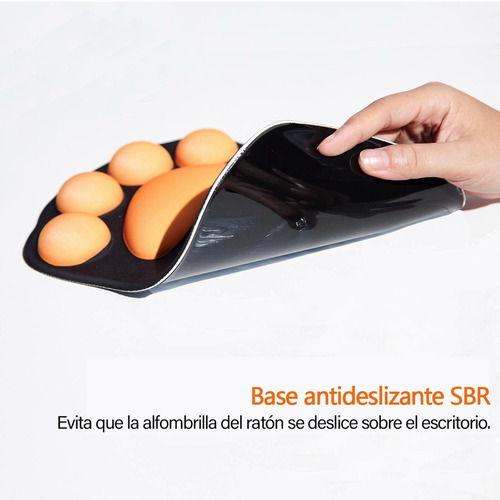Mouse Pad Ergonomico Gel Silicon Reposamuñecas Alfombrilla