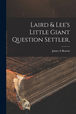 Libro Laird & Lee's Little Giant Question Settler, - Beat...