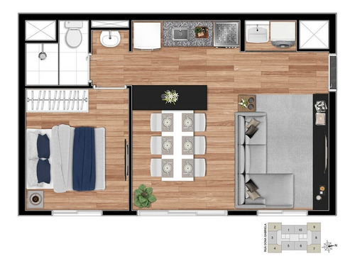 Imagem 13 de 16 de Apartamento - Ap00680 - 68668995