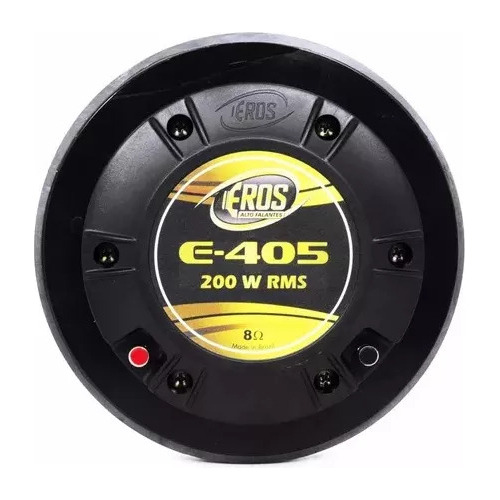 Driver Fenólico De Alta Compressão Eros E405 200w Rms 112db