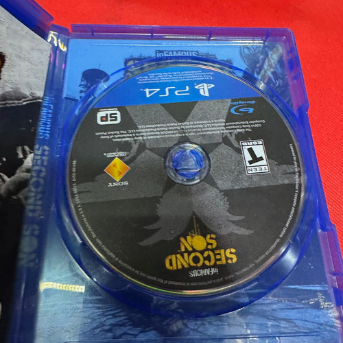 Infamous Second Son Play Station4 Ps4 Original (Usado)