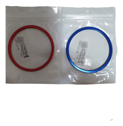 Accesorio Cromo Mazda 2,3,6 Cx5 Color Rojo - Azul 