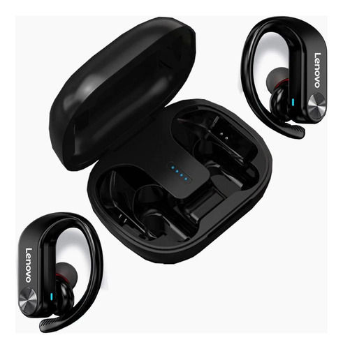 Auriculares Deportivos In Ear Lenovo Lp7 - Negro Bluetooth