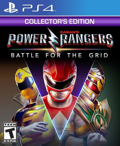 Power Rangers Battle For The Grid ( Ps4 - Fisico )