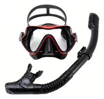 Comprar Mascara De Snorkel Visores Buceo 180º Lentes Anti Niebla
