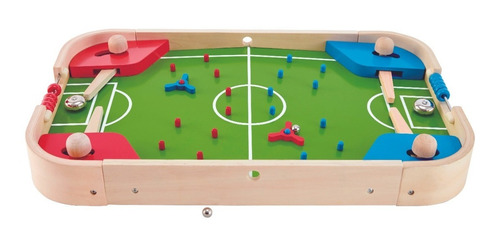 Imagen 1 de 6 de Mesa De Futbol Pinball Para Niños Niñas En Madera Juguete