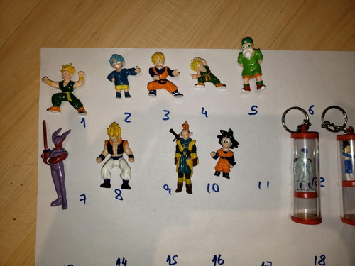 Dragon Ball  Mini Figuras 1989 1996 Bandai Irwin Dbztoys