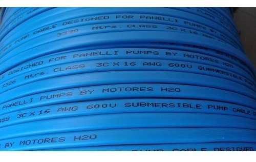 Cable Plano Bomba Sumergible 3x16 Panelli 