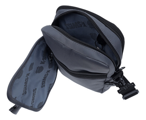 Mochila Messenger Casual K-swiss Albert Color Gris
