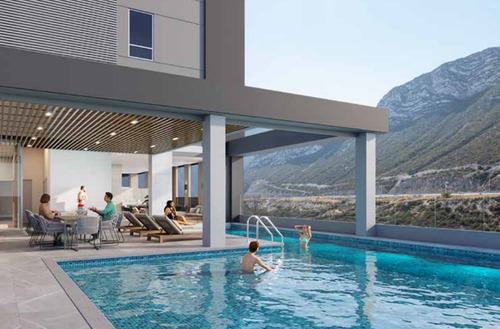 Departamento En Venta En Pedregal De La Huasteca En Santa Catarina