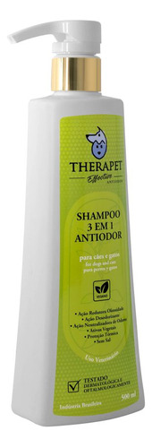 Shampoo 3 Em 1 Antiodor Effective 500ml Therapet