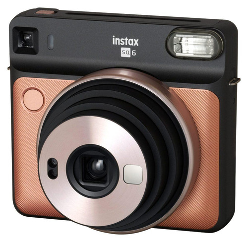 Câmera analógica instantânea Fujifilm Instax Square SQ6 blush gold