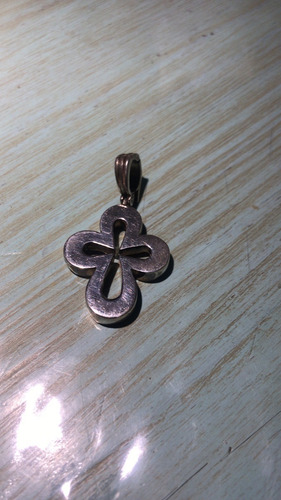 Imagen 1 de 5 de Cruz Calada De Plata