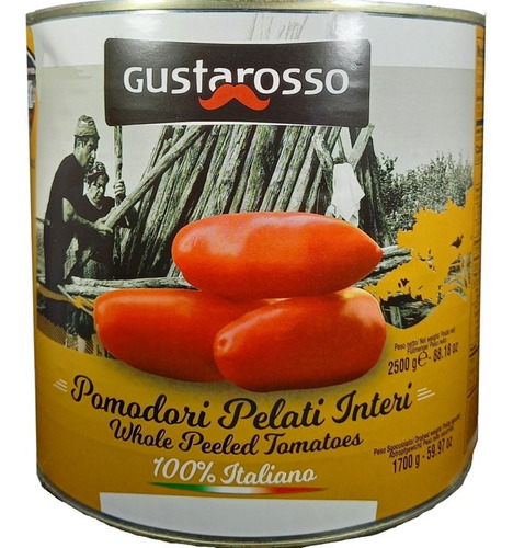 Tomate Italiano Pomodoro Gustarosso 2,5kg Pack X6 Unidades